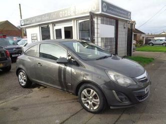 2013 13 vauxhall corsa van 1.3 cdti 16v sportive car derived van 3dr die no vat