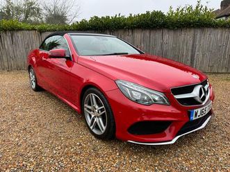 3.0 e350d v6 bluetec amg line cabriolet g-tronic+ euro 6 (start/stop) 2dr
