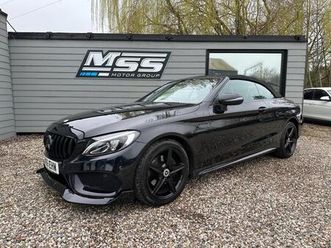 2.1 c220d amg line cabriolet g-tronic+ 4matic euro 6 (start/stop) 2dr
