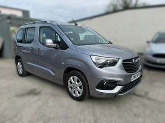 2019 vauxhall combo life energy cdti s/s mpv diesel manual