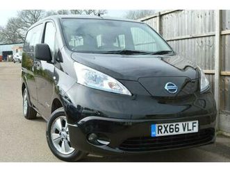 2016 nissan e-nv200 tekna auto 5dr (5 seat, rapid plus) mpv electric automatic