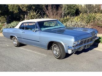 350-powered 1965 chevrolet impala convertible