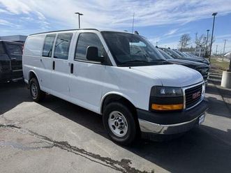 used 2020 gmc savana 2500 work van
