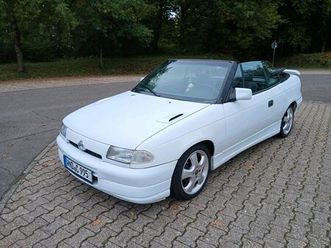 opel astra f cabrio 1.6 gsi optik tüv 7 26 alles eingetragen 75ps