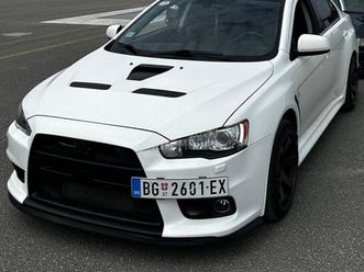 mitsubishi lancer evolution x