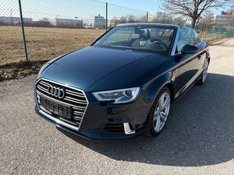 audi a3 cabrio 2,0 tdi dig.cockpit,ahk,nack.heiz.3xs-line