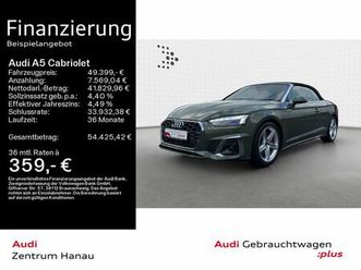 audi a5 cabriolet 40 tdi s-line*navi-plus*laser*ahk*s