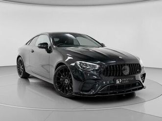 2022 mercedes-benz e-class 2.0 e300 amg line night edition premium plus (272ps) coupe