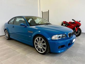 m3 coupe e46 laguna seca blu - first paint