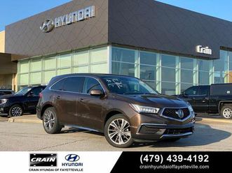 used 2019 acura mdx 3.5l w/technology package