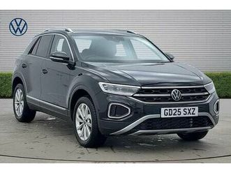 2025 volkswagen t-roc 1.5 tsi style design