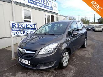 2016 vauxhall meriva 1.4i 16v turbo club (120ps) auto