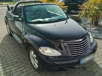 chrysler pt cruiser cabrio 2,4 l automatik tüv schwarz