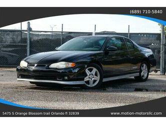 used 2005 chevrolet monte carlo supercharged ss