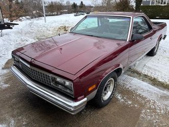 1987 chevrolet el camino v8