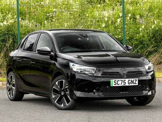 2025 vauxhall corsa e ultimate electric (136ps) 50kwh