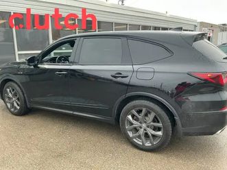 2023 acura mdx a-spec w/ apple carplay & android auto, panoramic
