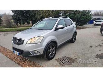 ssangyong korando 4x4 manuale motore mercedes