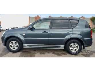 rexton ii 2.7 xdi tod sport con gancio traino