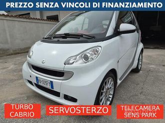 smart fortwo turbo cabrio servosterzo telecamera