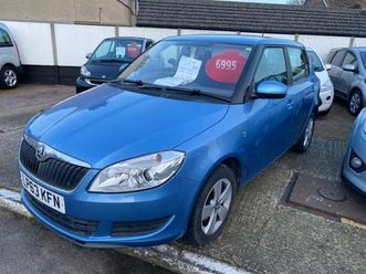 2014 skoda fabia 1.2 12v se 5dr hatchback petrol manual