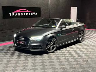 audi a3 cabriolet 40 tfsi 190 s tronic 7 quattro s line plus (suivi audi)