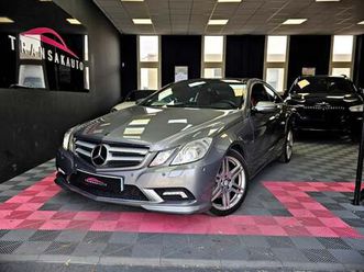 mercedes classe e coupe 350 cdi blueefficiency executive a / suivi limpide / full options /