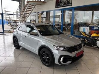 volkswagen t-roc 2.0 tsi r 4motion 300ch dsg-gps-led-acc-virtual cockpit-white silver-jantes 19-pas de malus