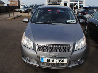 chevrolet aveo 2010 1.2 petrol 5dr