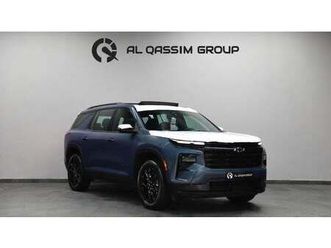 chevrolet traverse lt 2.5t brand new | gcc | 7 seats | 2.5t 328 hp | under warranty | aed 3,150 monthly with 0% downpay