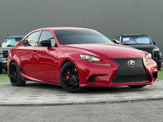 used lexus is 4 door 2.5l 2016