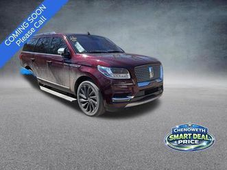 used 2020 lincoln navigator black label