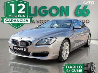 bmw serija 6 gran coupe: 640d xdrive gran coupe-odličen-kot nov-garancija..