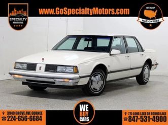 1987 oldsmobile delta 88 brougham 4d sedan