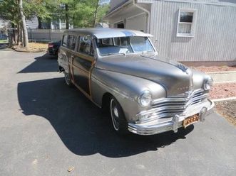 1949 plymouth suburban 10-year restoration, oak & mahogany wood trim