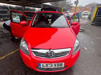 vauxhall, zafira, mpv, 2013, manual, 1598 (cc), 5 doors