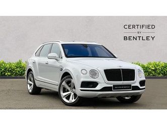 bentley bentayga 4.0 v8 mulliner driving spec 5dr auto [city+tour]