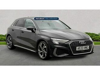 audi a3 30 tfsi s line 5dr s tronic