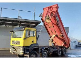2007 man tga 41.440 8x8 dump truck - 18m tipper, 440hp, ready to work!