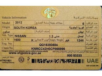 used nissan sunny 1.5l base 2012