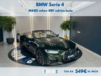bmw serie 4 m cabrio m440i mhev 48v xdrive