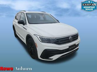 certified 2022 volkswagen tiguan 2.0t se r-line black
