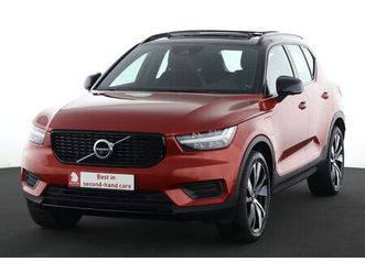 volvo xc40 1.5t4 recharge r-design geartronic 1.5t4 recharge r-design geartronic + gps + camera + carplay + pdc + cruise + pano dak + alu + trekhaak