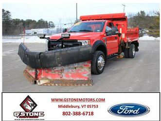 2020 ford f-550 xl dump with sander and plow