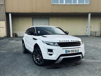 range rover évoque coupe sport