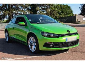 volkswagen scirocco 2.0l tdi vert viper toit ouvrant