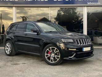 jeep grand cherokee srt8 6.4 v8 4wd 468 cv boîte auto / sièges chauffants-ventilés / caméra / toit ouvrant / mode sport - launch / régulateur adaptatif (acc)
