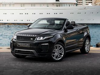 range rover evoque cabriolet 2.0 td4 hse dynamic 180 cv black edition - monaco