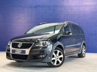 volkswagen touran 170ch crosstouran - 2007 - 111 000 km - faible km - boîte auto