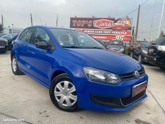 volkswagen polo v 1.2 60ch trendline 5p * gps camera clim bluetooth * crit'air 1 * entretien à jour * moteur à chaine